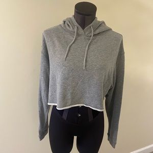 LLD woman crop sweatshirt hoodie size S